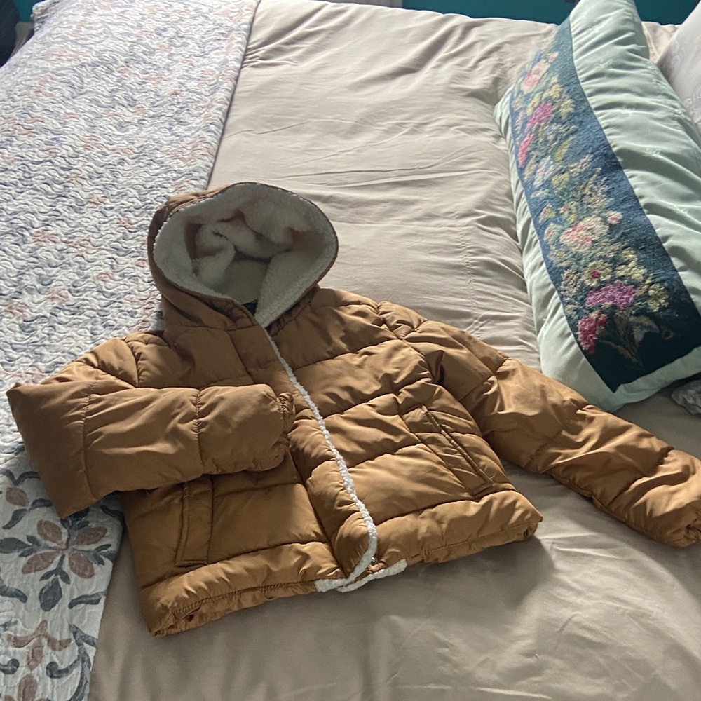 Iris Tan Puffer Jacket